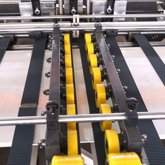 Piega incollatrice automatica e fardellatrice per scatole di cartone ondulato