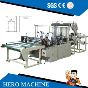 Hero Brand Bagging Plastic Making Paper Price Non Woven Printing Tea Packing Jute Used Polythene Sealing Carry Bag Machine Machine Price