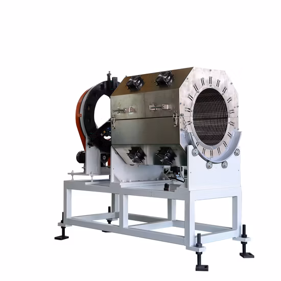 Tubi per condutture idriche ed elettriche in plastica PVC/CPVC/UPVC (estrusore, traino, taglio, avvolgimento, bicchieratura) Estrusione/estrusione per la produzione di linee di produzione