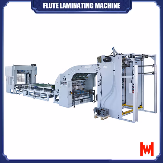 Laminatrice automatica per cartone ondulato, laminatrice per cartone in cartone grigio