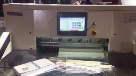 Taglierina per carta con controllo del programma idraulico completo digitale per ufficio (68E)